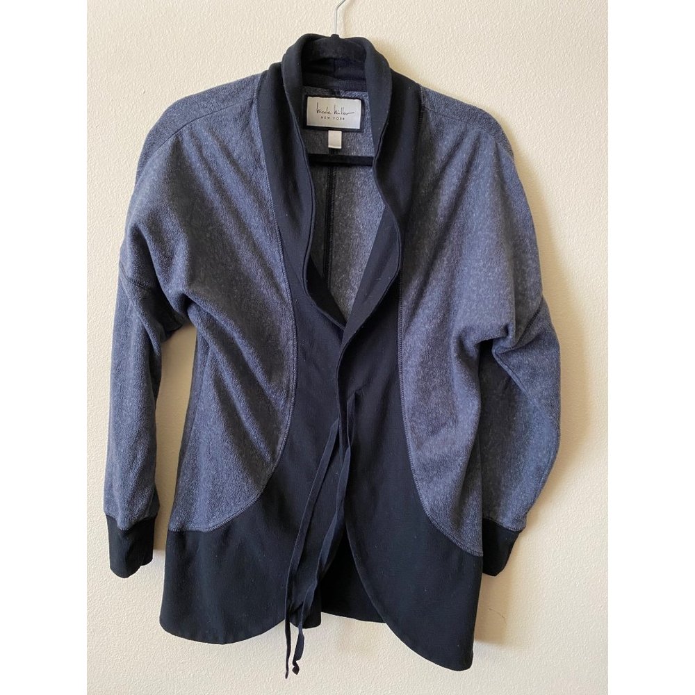 Nicole Miller Mens Long Sleeve Blazer Grey Size Large